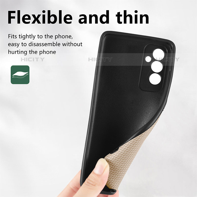 Silikon Hülle Handyhülle Ultra Dünn Schutzhülle Tasche Flexible mit Magnetisch S03D für Samsung Galaxy M13 5G