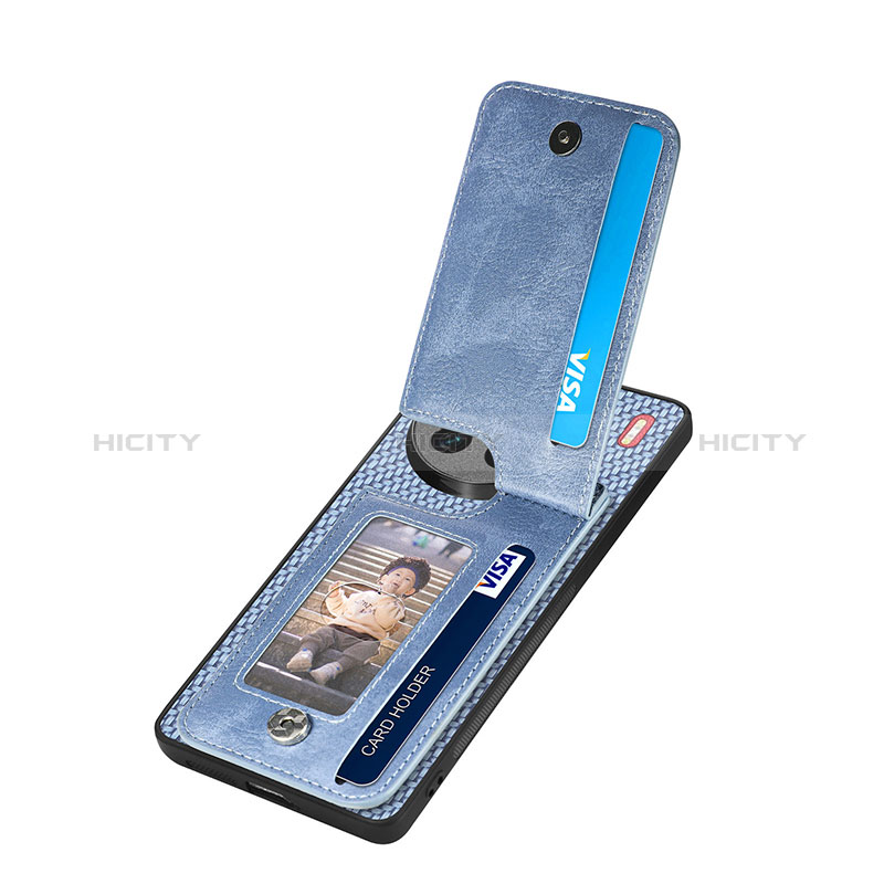 Silikon Hülle Handyhülle Ultra Dünn Schutzhülle Tasche Flexible mit Magnetisch S03D für Vivo X90 Pro 5G