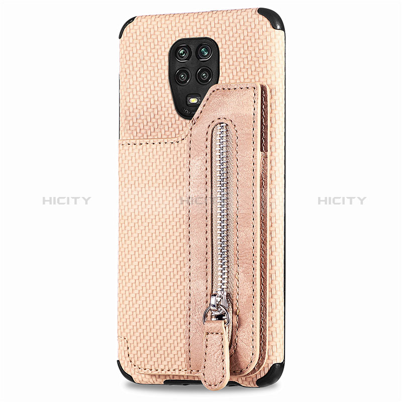 Silikon Hülle Handyhülle Ultra Dünn Schutzhülle Tasche Flexible mit Magnetisch S03D für Xiaomi Poco M2 Pro groß