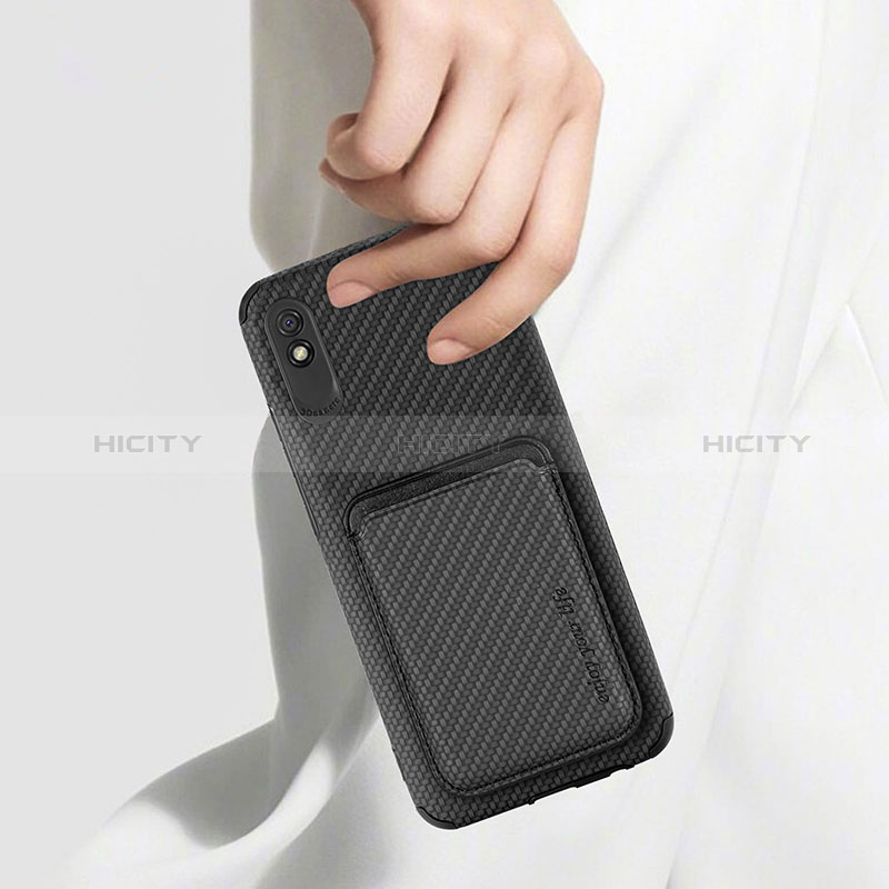 Silikon Hülle Handyhülle Ultra Dünn Schutzhülle Tasche Flexible mit Magnetisch S03D für Xiaomi Redmi 9AT