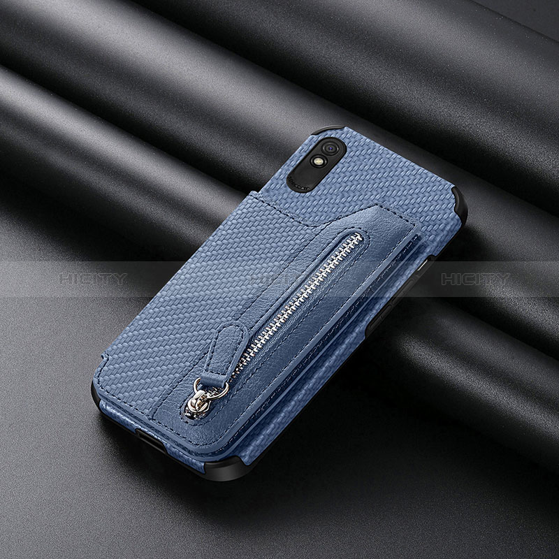 Silikon Hülle Handyhülle Ultra Dünn Schutzhülle Tasche Flexible mit Magnetisch S04D für Xiaomi Redmi 9AT