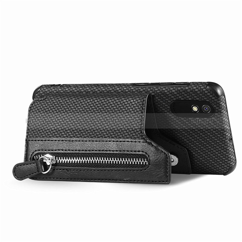 Silikon Hülle Handyhülle Ultra Dünn Schutzhülle Tasche Flexible mit Magnetisch S04D für Xiaomi Redmi 9AT