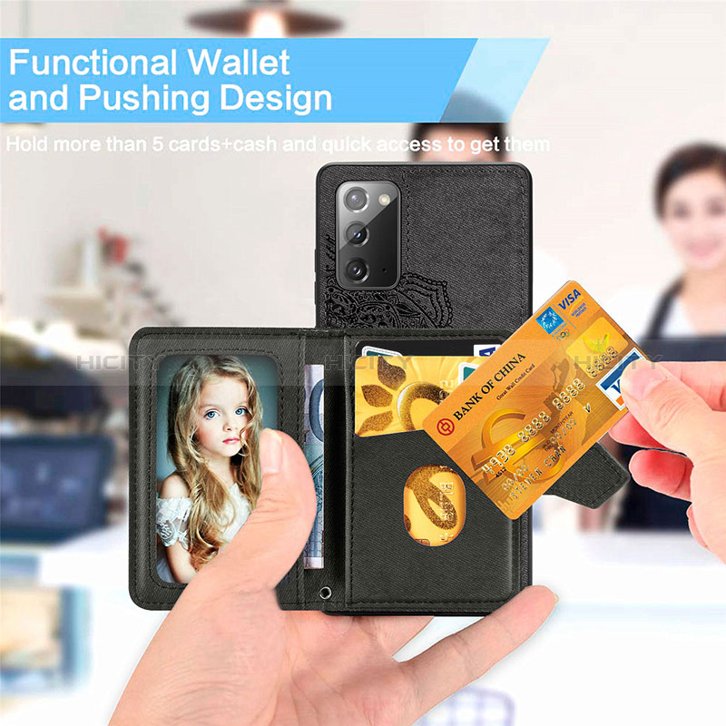 Silikon Hülle Handyhülle Ultra Dünn Schutzhülle Tasche Flexible mit Magnetisch S05D für Samsung Galaxy Note 20 5G