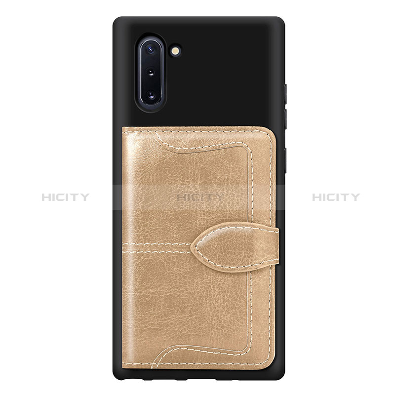 Silikon Hülle Handyhülle Ultra Dünn Schutzhülle Tasche Flexible mit Magnetisch S06D für Samsung Galaxy Note 10 5G
