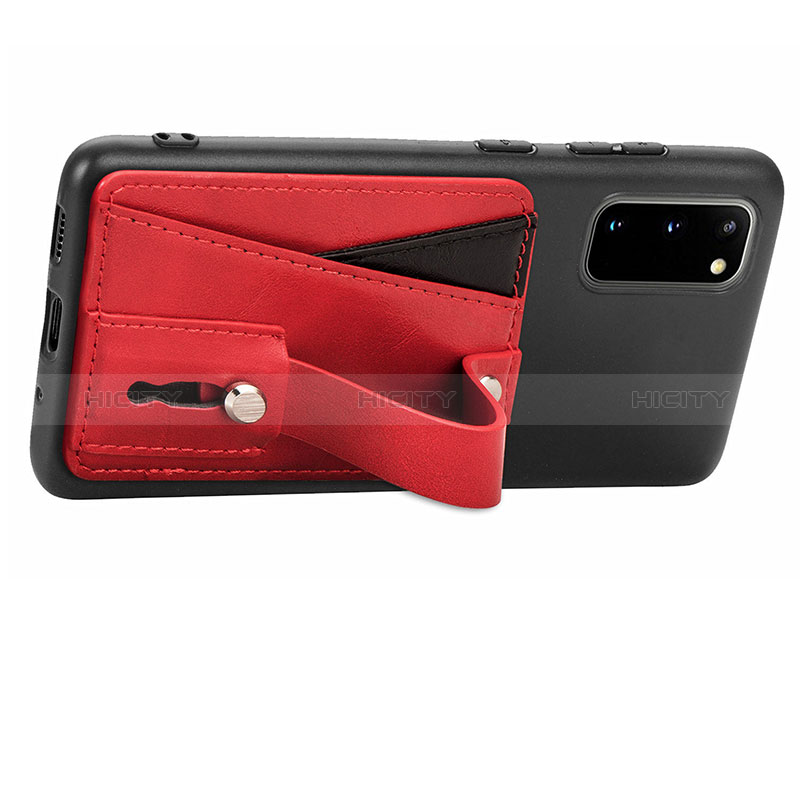 Silikon Hülle Handyhülle Ultra Dünn Schutzhülle Tasche Flexible mit Magnetisch S08D für Samsung Galaxy S20 5G