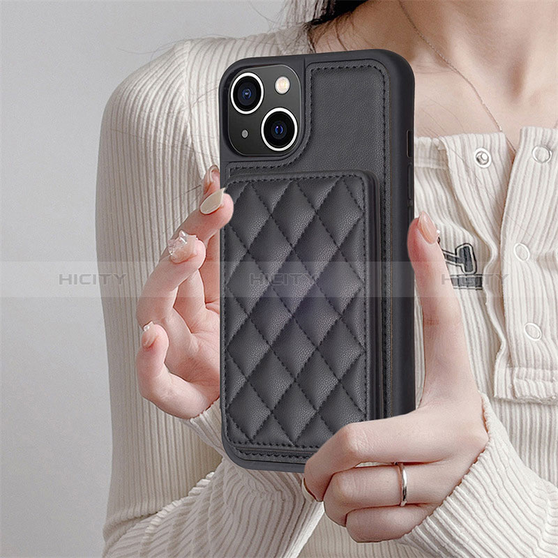 Silikon Hülle Handyhülle Ultra Dünn Schutzhülle Tasche Flexible mit Magnetisch S10D für Apple iPhone 14 groß