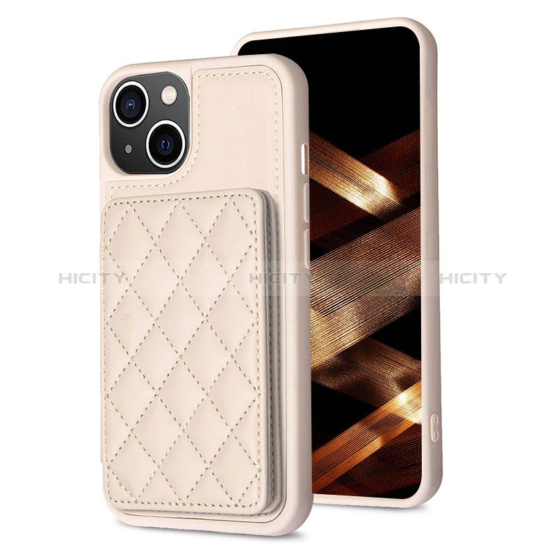 Silikon Hülle Handyhülle Ultra Dünn Schutzhülle Tasche Flexible mit Magnetisch S10D für Apple iPhone 14 groß