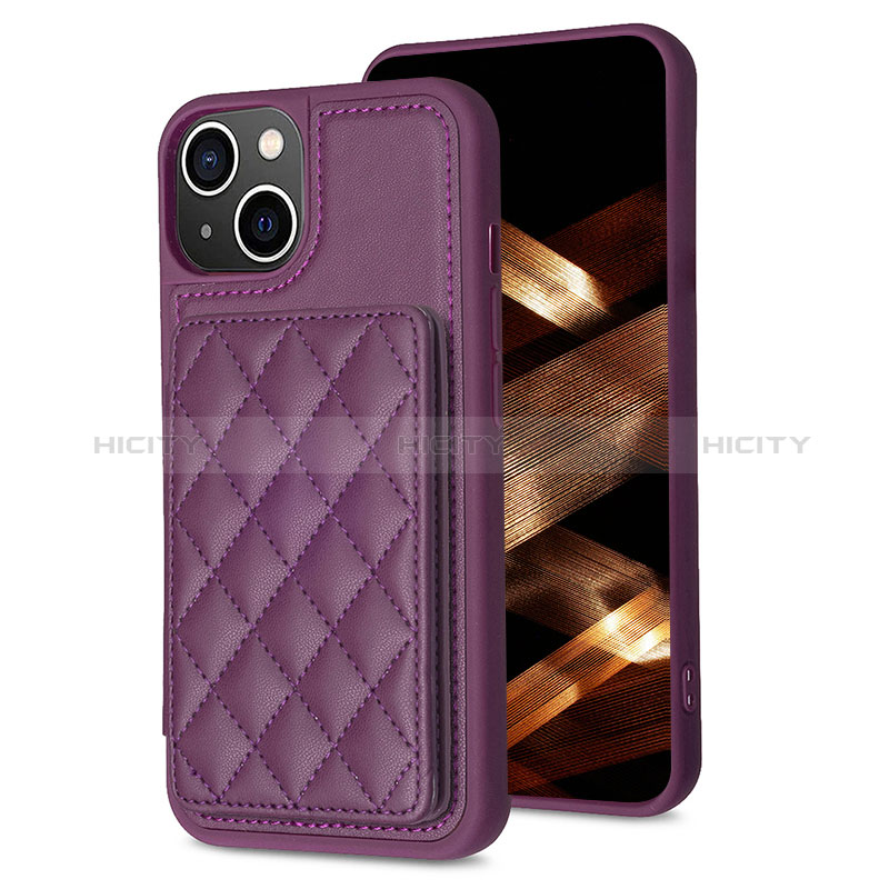 Silikon Hülle Handyhülle Ultra Dünn Schutzhülle Tasche Flexible mit Magnetisch S10D für Apple iPhone 14 groß