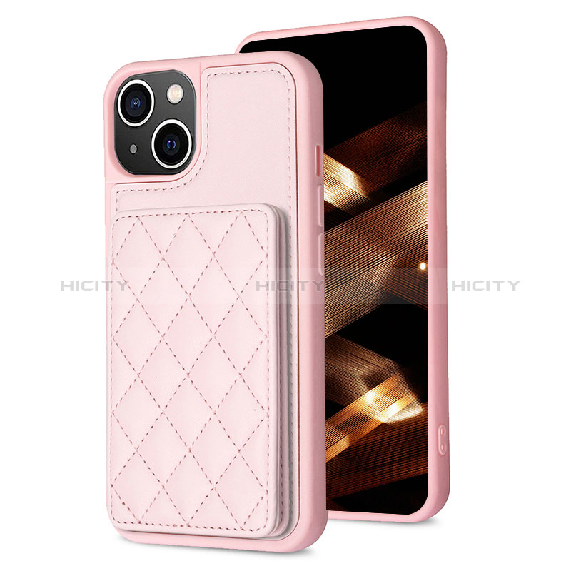 Silikon Hülle Handyhülle Ultra Dünn Schutzhülle Tasche Flexible mit Magnetisch S10D für Apple iPhone 14 groß