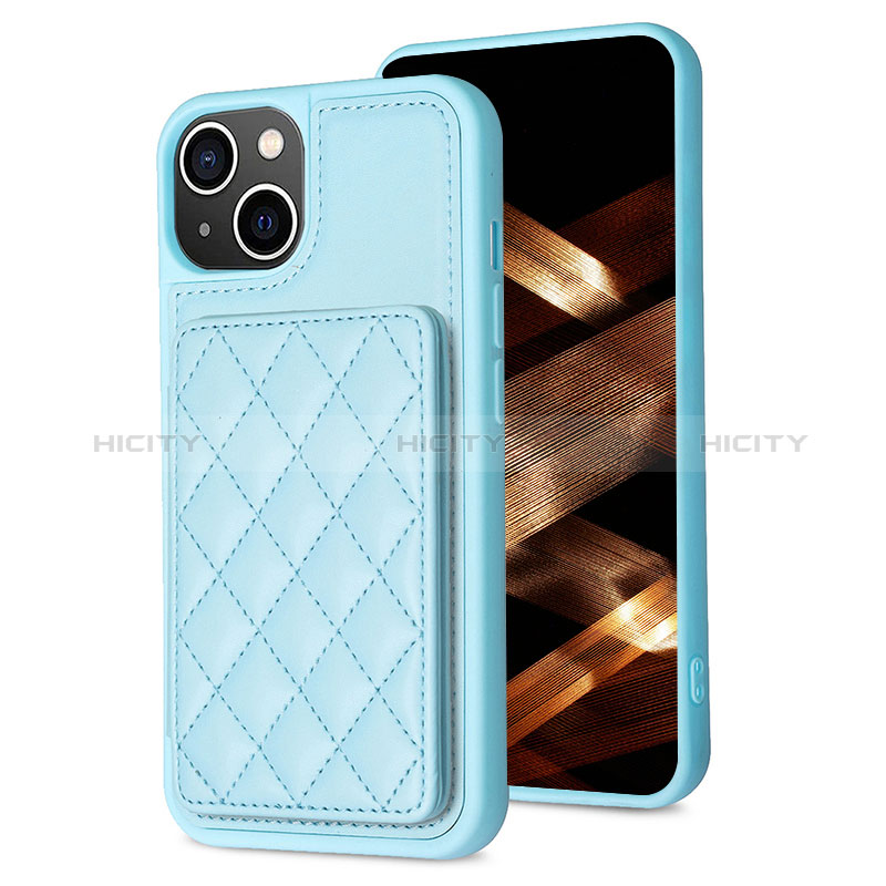 Silikon Hülle Handyhülle Ultra Dünn Schutzhülle Tasche Flexible mit Magnetisch S10D für Apple iPhone 14 groß