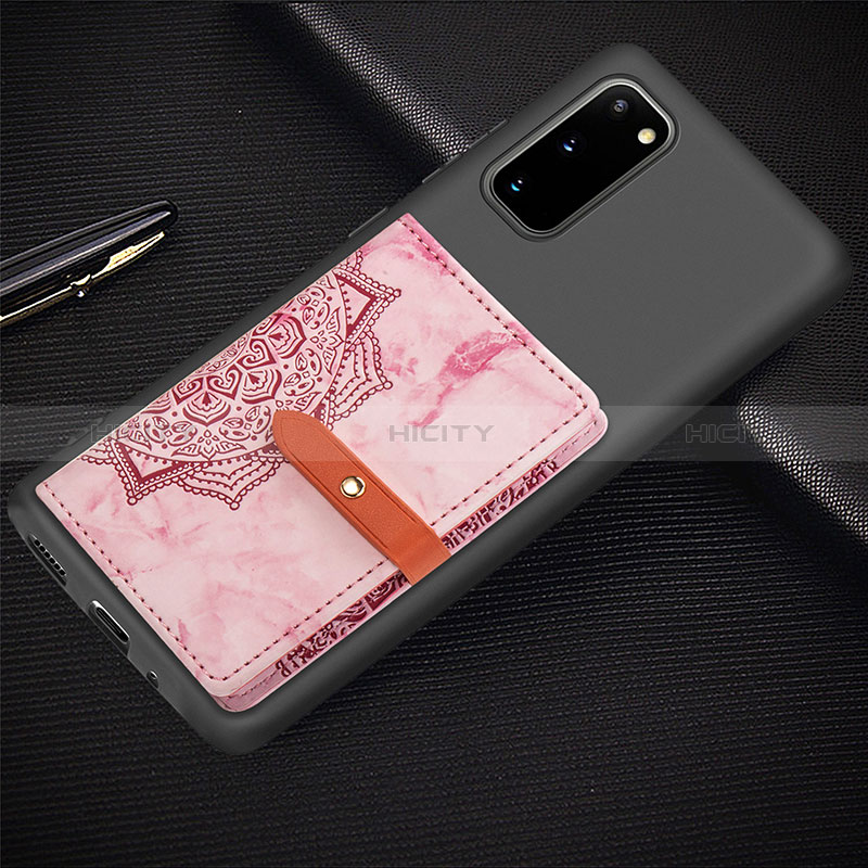 Silikon Hülle Handyhülle Ultra Dünn Schutzhülle Tasche Flexible mit Magnetisch S10D für Samsung Galaxy S20 5G groß