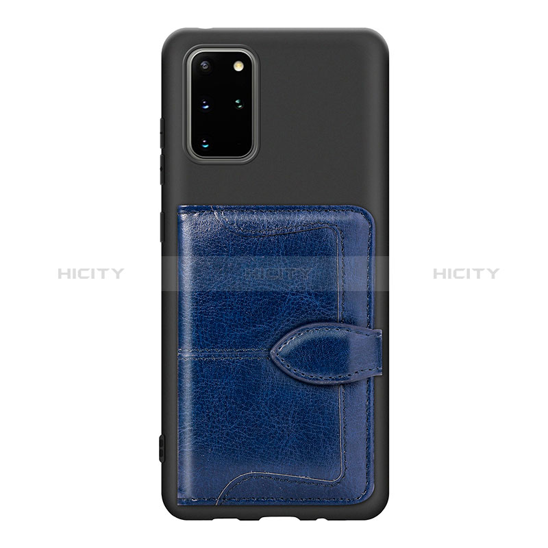 Silikon Hülle Handyhülle Ultra Dünn Schutzhülle Tasche Flexible mit Magnetisch S14D für Samsung Galaxy S20 Plus 5G