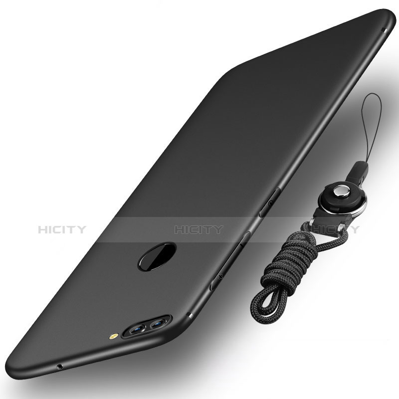 Silikon Hülle Handyhülle Ultra Dünn Schutzhülle Tasche S01 für Huawei Enjoy 7S groß