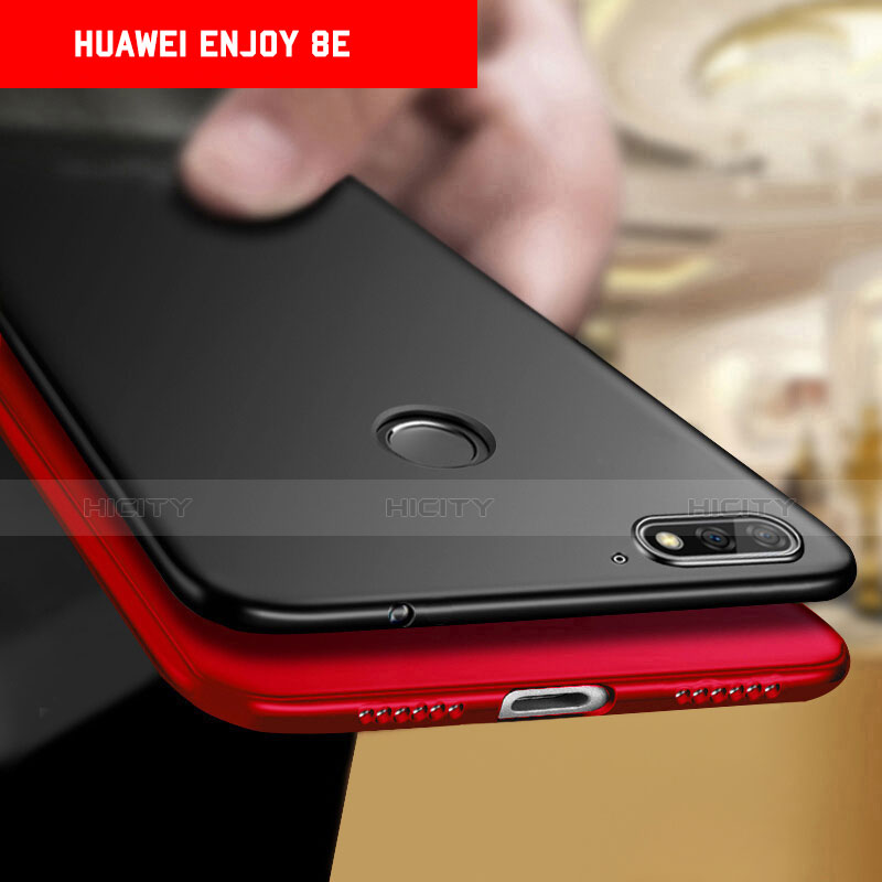 Silikon Hülle Handyhülle Ultra Dünn Schutzhülle Tasche S01 für Huawei Enjoy 8e