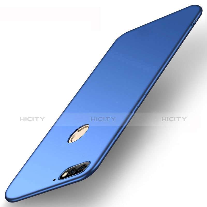Silikon Hülle Handyhülle Ultra Dünn Schutzhülle Tasche S01 für Huawei Enjoy 8e Blau