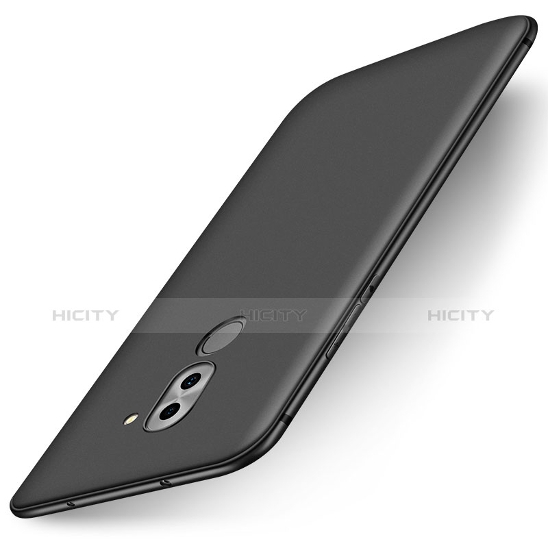 Silikon Hülle Handyhülle Ultra Dünn Schutzhülle Tasche S01 für Huawei GR5 (2017) Schwarz Plus