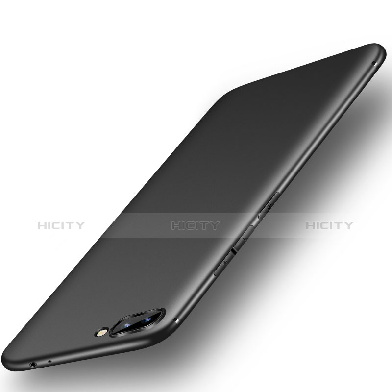 Silikon Hülle Handyhülle Ultra Dünn Schutzhülle Tasche S01 für Huawei Honor 10 Schwarz Plus