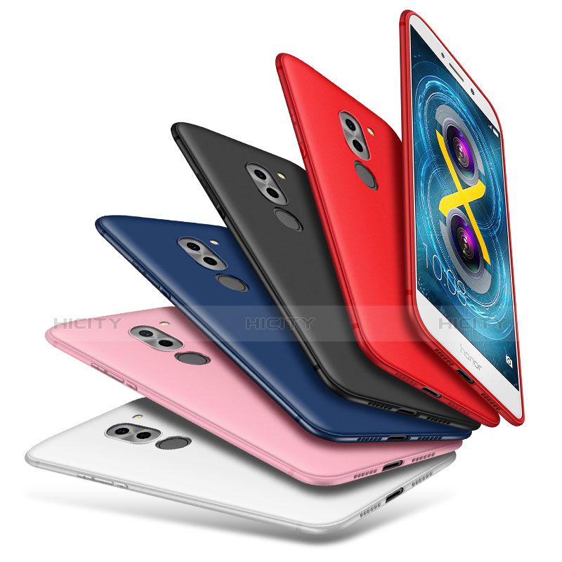 Silikon Hülle Handyhülle Ultra Dünn Schutzhülle Tasche S01 für Huawei Honor 6X