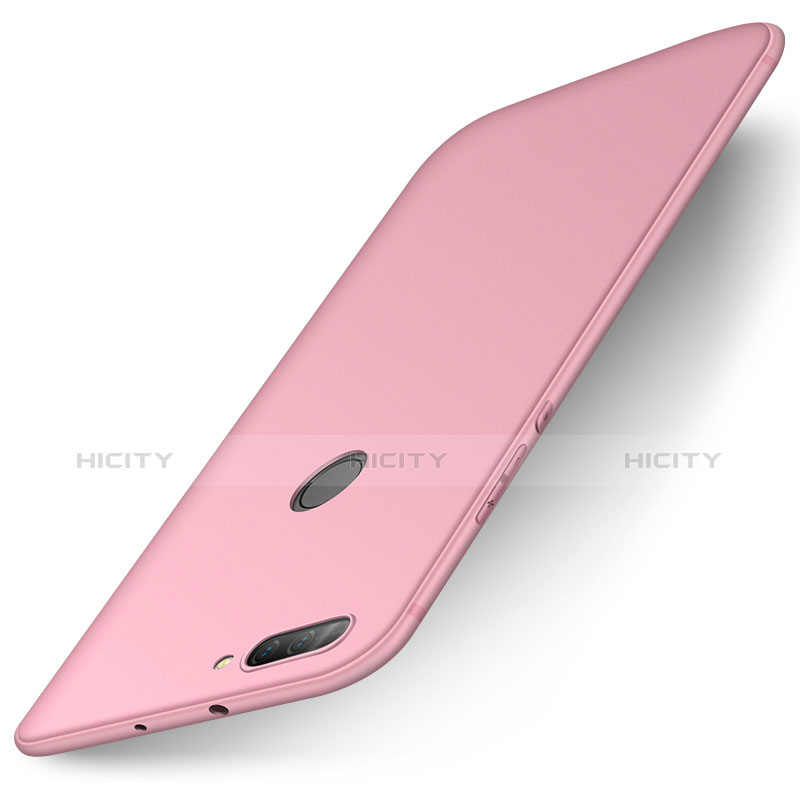 Silikon Hülle Handyhülle Ultra Dünn Schutzhülle Tasche S01 für Huawei Honor 8 Pro Rosa