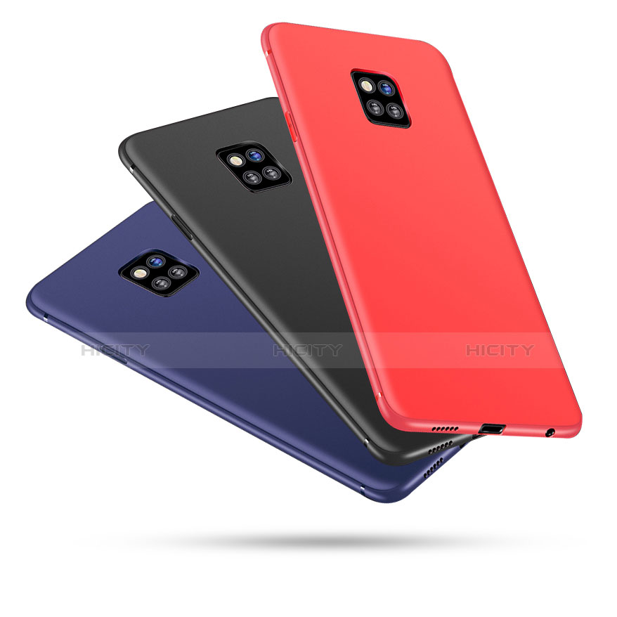 Silikon Hülle Handyhülle Ultra Dünn Schutzhülle Tasche S01 für Huawei Mate 20 Pro