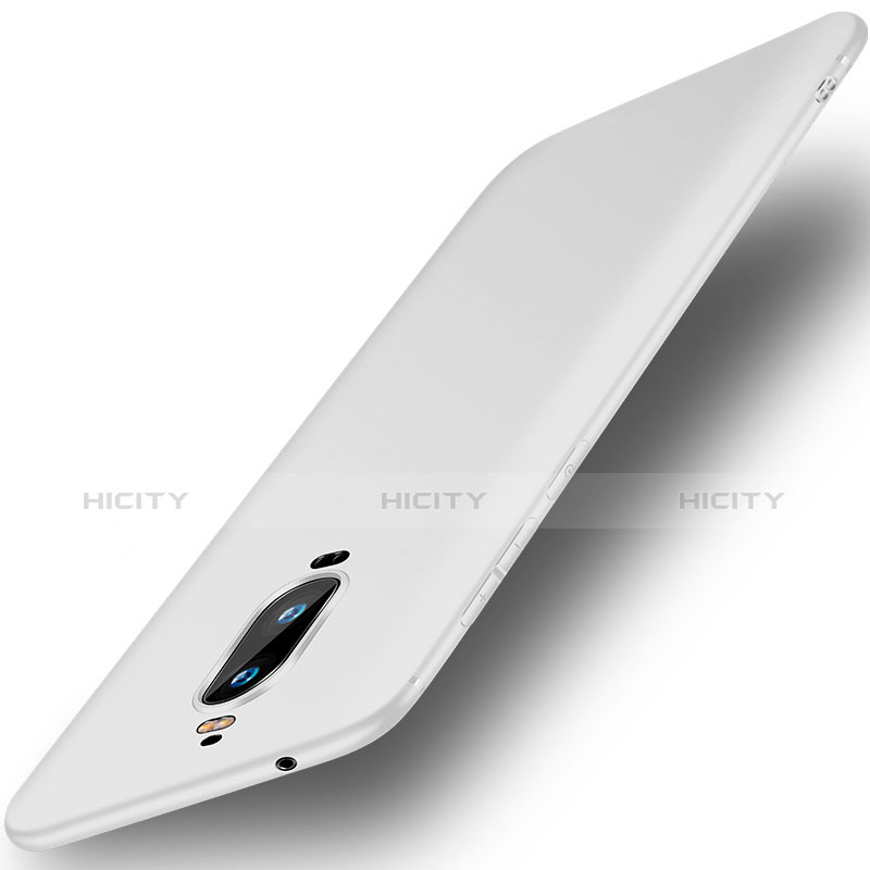 Silikon Hülle Handyhülle Ultra Dünn Schutzhülle Tasche S01 für Huawei Mate 9 Pro Weiß