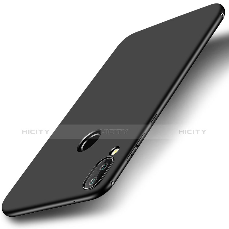 Silikon Hülle Handyhülle Ultra Dünn Schutzhülle Tasche S01 für Huawei P20 Lite Schwarz Plus