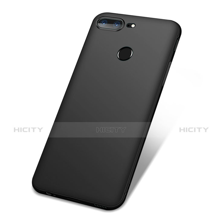 Silikon Hülle Handyhülle Ultra Dünn Schutzhülle Tasche S01 für OnePlus 5T A5010 Schwarz Plus