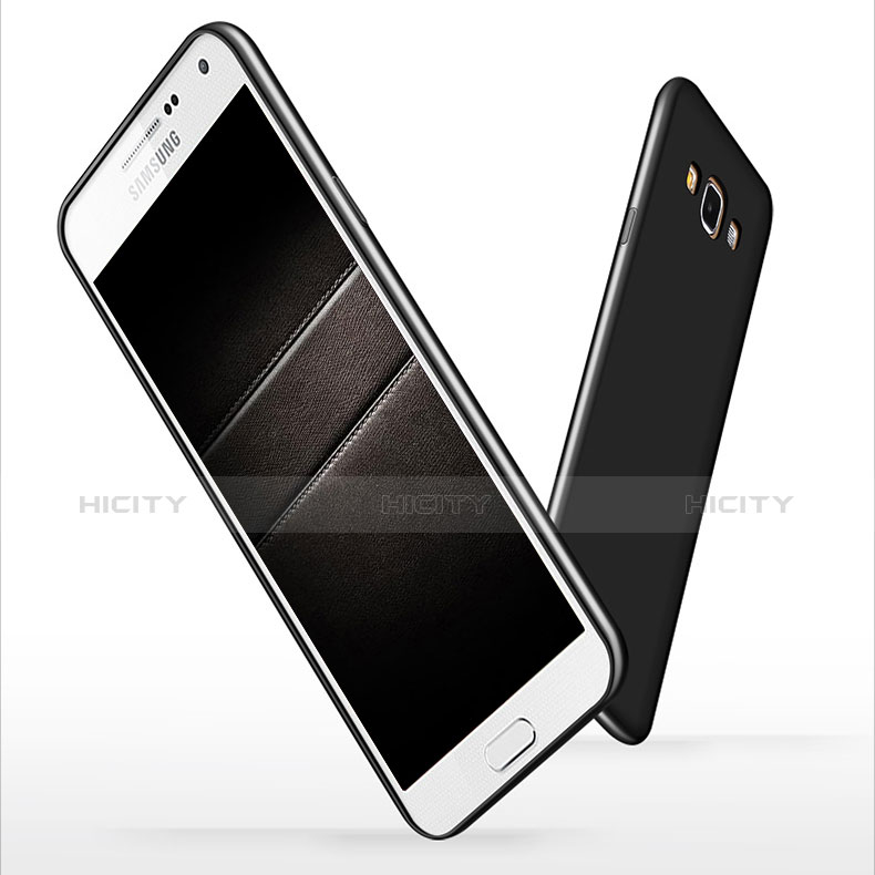 Silikon Hülle Handyhülle Ultra Dünn Schutzhülle Tasche S01 für Samsung Galaxy A5 SM-500F groß