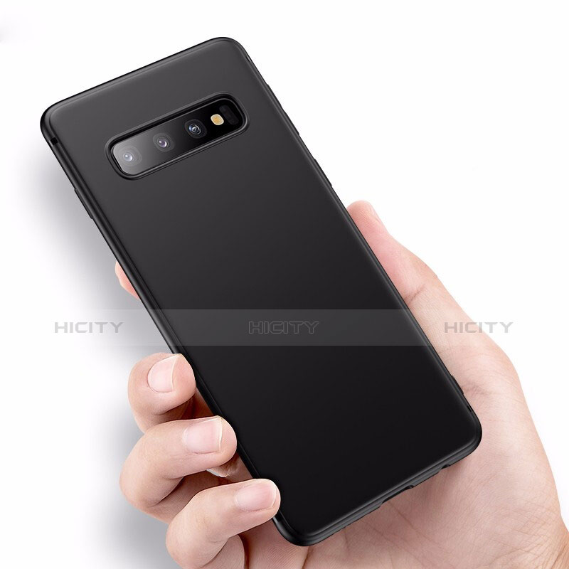 Silikon Hülle Handyhülle Ultra Dünn Schutzhülle Tasche S01 für Samsung Galaxy S10 groß