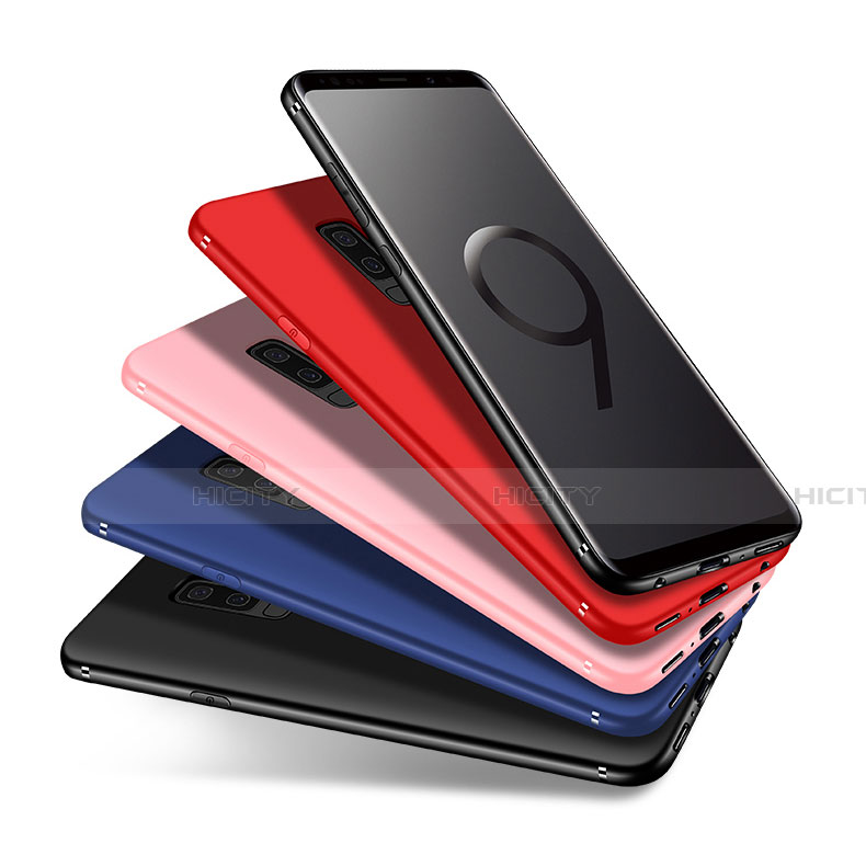 Silikon Hülle Handyhülle Ultra Dünn Schutzhülle Tasche S01 für Samsung Galaxy S9 Plus