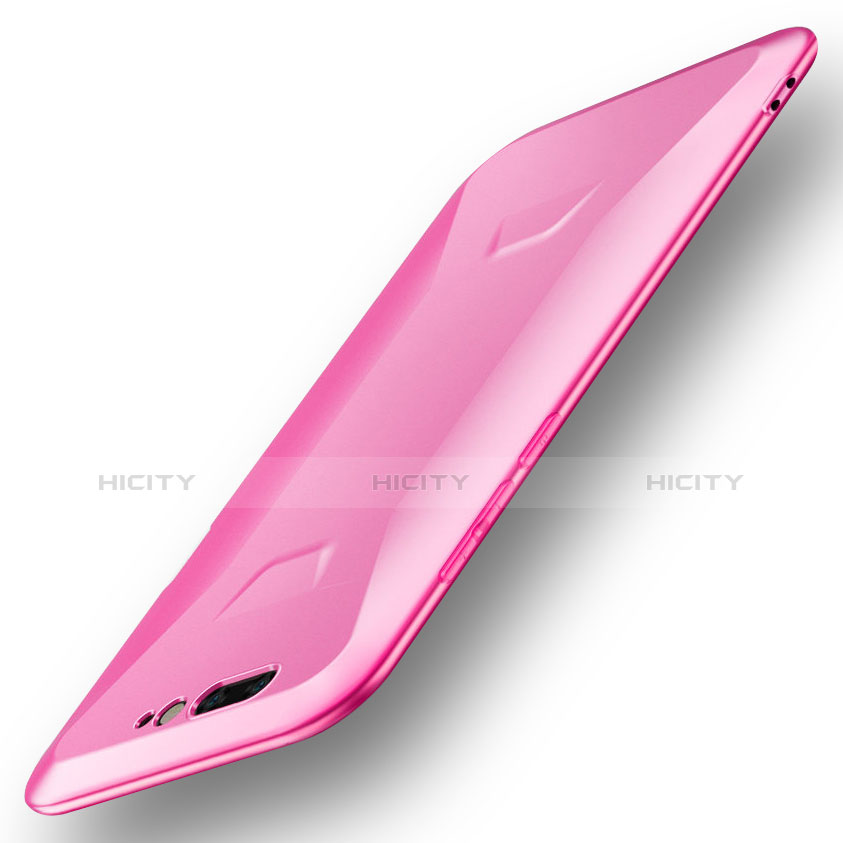 Silikon Hülle Handyhülle Ultra Dünn Schutzhülle Tasche S01 für Xiaomi Black Shark Rosa Plus