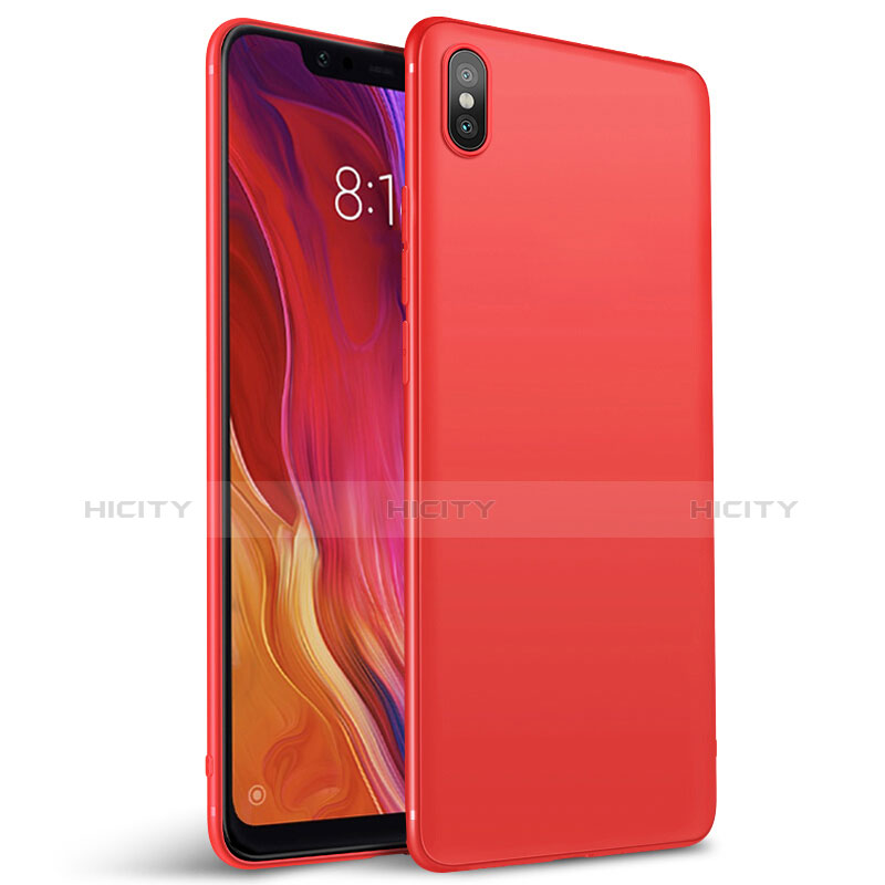 Silikon Hülle Handyhülle Ultra Dünn Schutzhülle Tasche S01 für Xiaomi Mi 8 Explorer