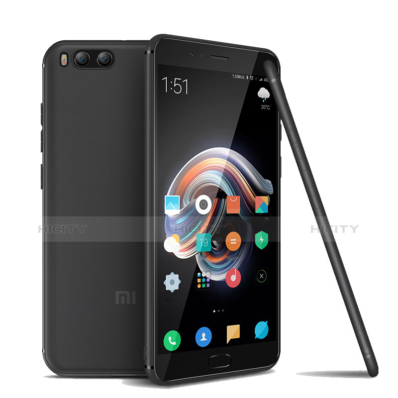 Silikon Hülle Handyhülle Ultra Dünn Schutzhülle Tasche S01 für Xiaomi Mi Note 3 Grau Plus