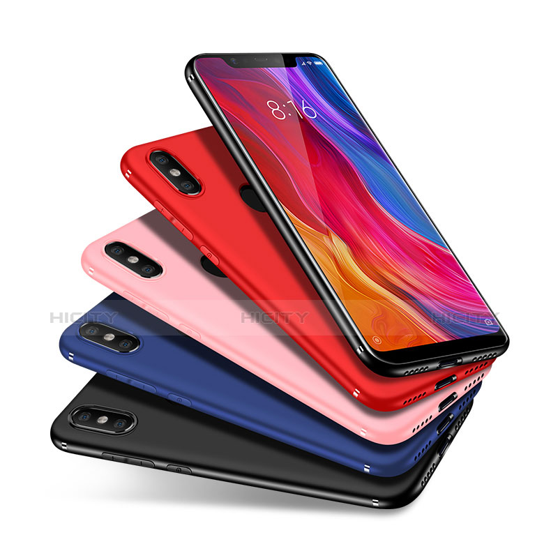 Silikon Hülle Handyhülle Ultra Dünn Schutzhülle Tasche S01 für Xiaomi Redmi 6 Pro groß