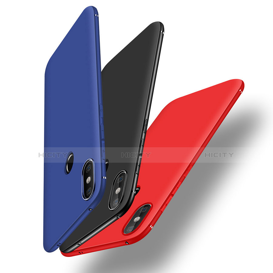 Silikon Hülle Handyhülle Ultra Dünn Schutzhülle Tasche S01 für Xiaomi Redmi 6 Pro groß