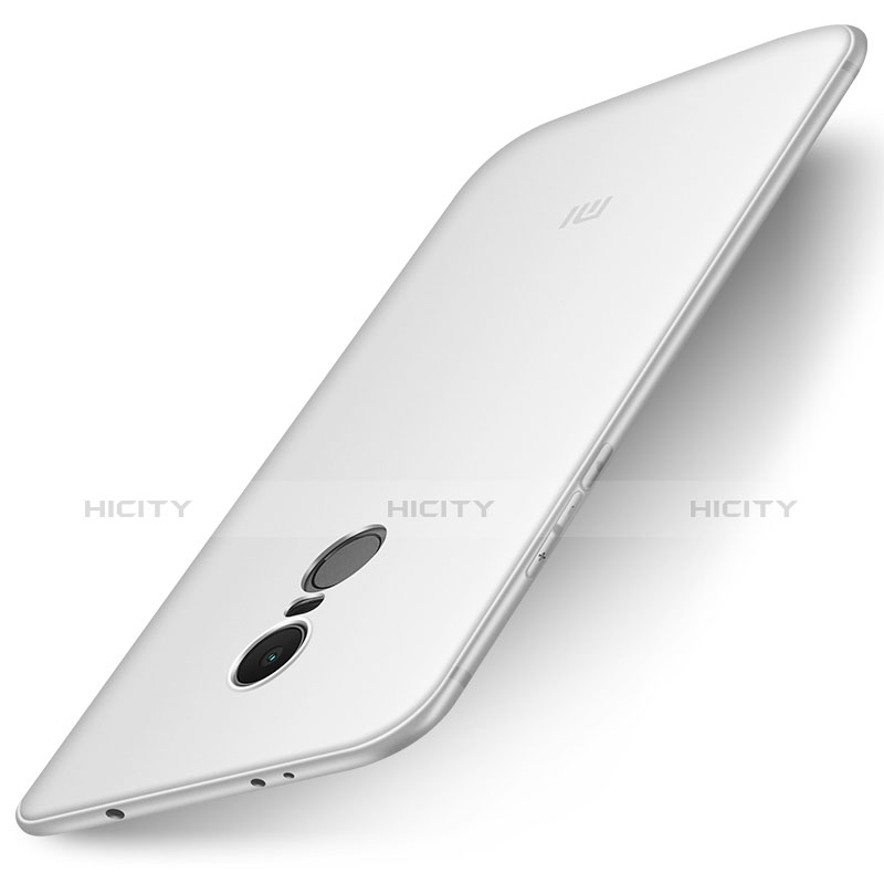 Silikon Hülle Handyhülle Ultra Dünn Schutzhülle Tasche S01 für Xiaomi Redmi Note 4 Standard Edition Weiß Plus