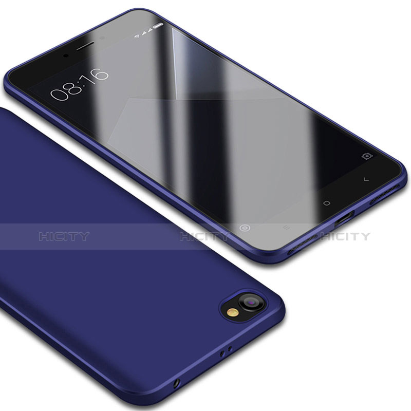 Silikon Hülle Handyhülle Ultra Dünn Schutzhülle Tasche S01 für Xiaomi Redmi Note 5A Standard Edition Blau Plus