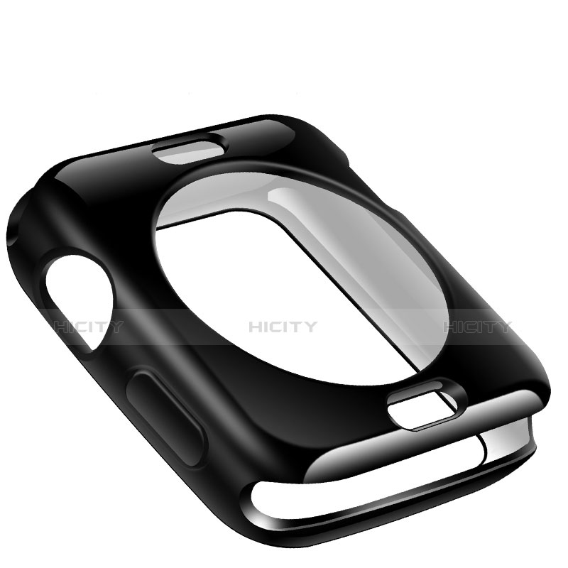 Silikon Hülle Handyhülle Ultra Dünn Schutzhülle Tasche S02 für Apple iWatch 4 40mm groß
