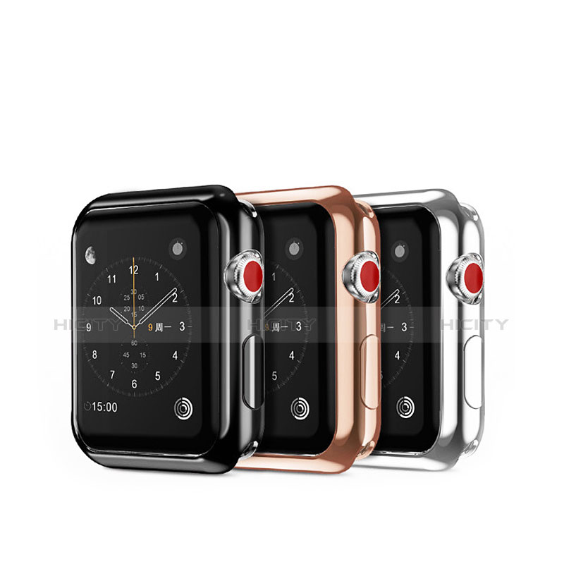 Silikon Hülle Handyhülle Ultra Dünn Schutzhülle Tasche S02 für Apple iWatch 4 44mm groß