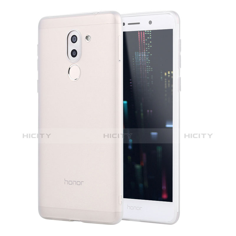 Silikon Hülle Handyhülle Ultra Dünn Schutzhülle Tasche S02 für Huawei Honor 6X Pro Weiß
