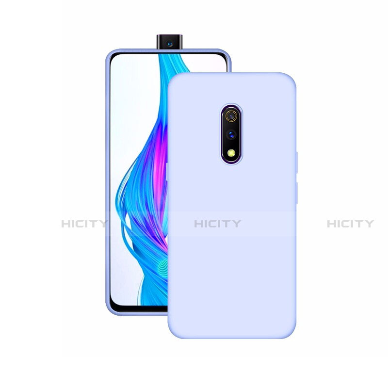 Silikon Hülle Handyhülle Ultra Dünn Schutzhülle Tasche S02 für Oppo Realme X groß