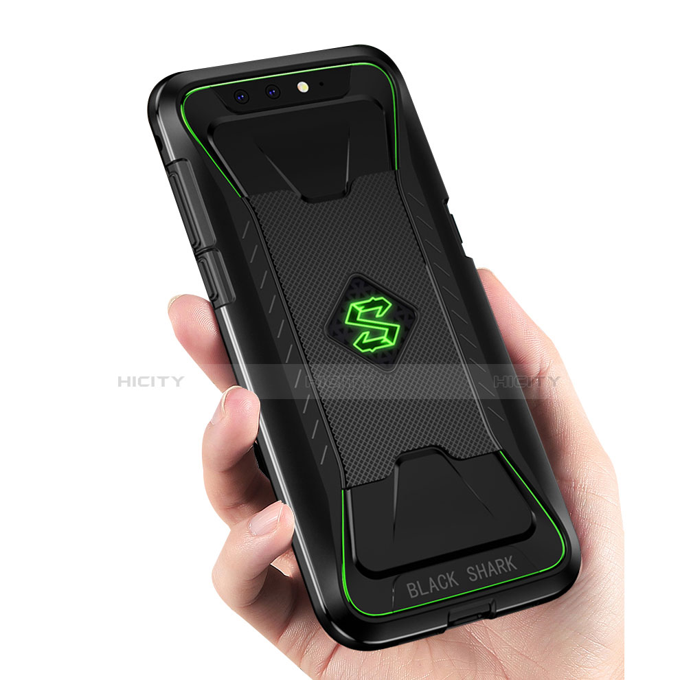 Silikon Hülle Handyhülle Ultra Dünn Schutzhülle Tasche S02 für Xiaomi Black Shark groß