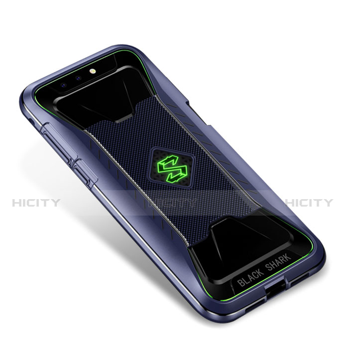 Silikon Hülle Handyhülle Ultra Dünn Schutzhülle Tasche S02 für Xiaomi Black Shark Blau Plus