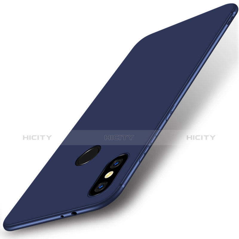 Silikon Hülle Handyhülle Ultra Dünn Schutzhülle Tasche S02 für Xiaomi Mi A2 groß
