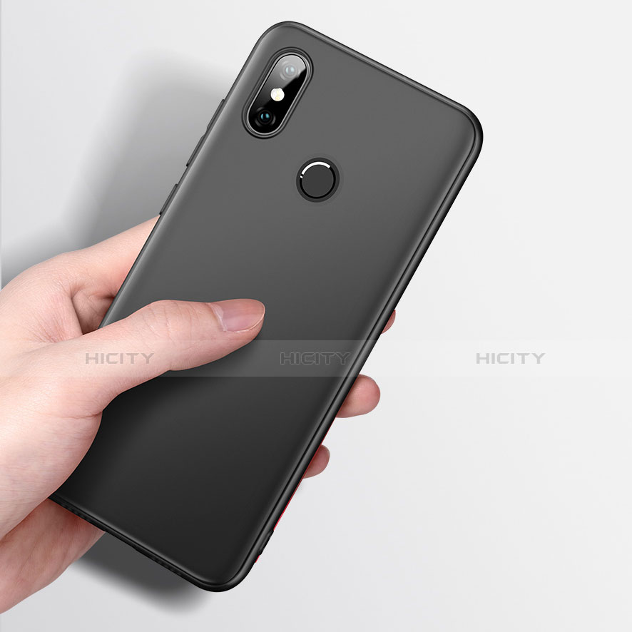 Silikon Hülle Handyhülle Ultra Dünn Schutzhülle Tasche S02 für Xiaomi Mi A2 groß