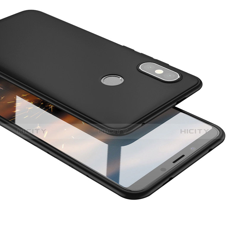 Silikon Hülle Handyhülle Ultra Dünn Schutzhülle Tasche S02 für Xiaomi Redmi 6 Pro groß