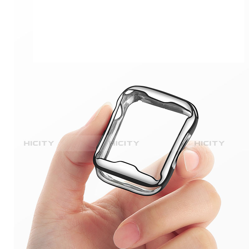 Silikon Hülle Handyhülle Ultra Dünn Schutzhülle Tasche S03 für Apple iWatch 4 44mm