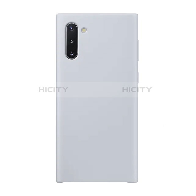 Silikon Hülle Handyhülle Ultra Dünn Schutzhülle Tasche S03 für Samsung Galaxy Note 10 5G Weiß Plus
