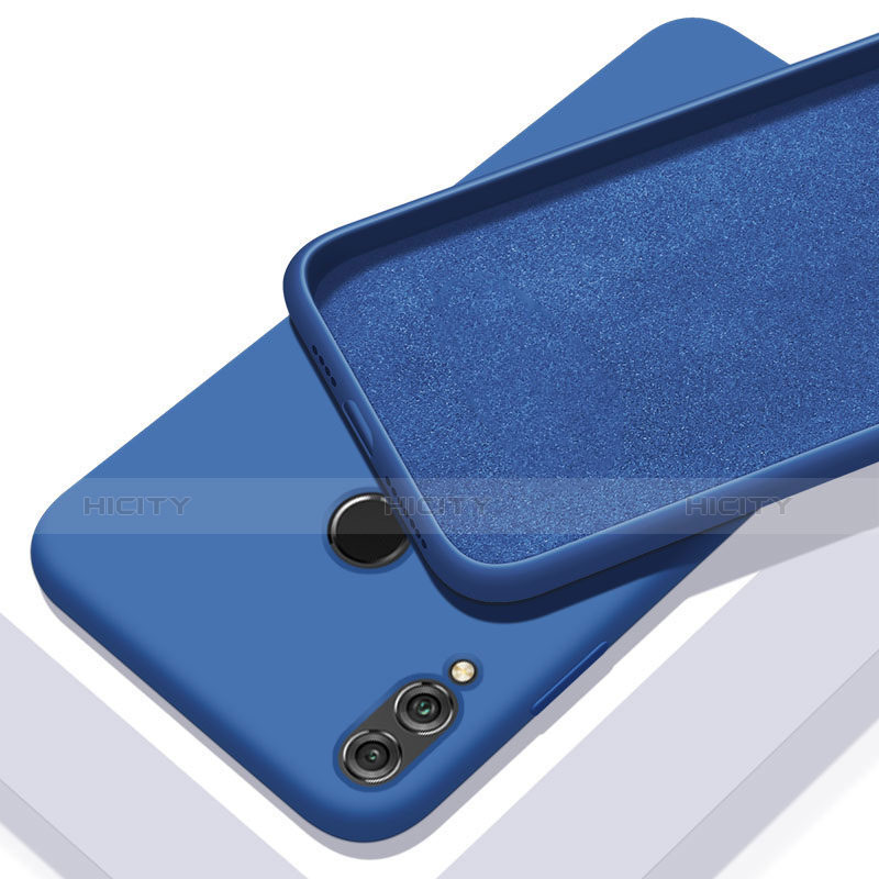 Silikon Hülle Handyhülle Ultra Dünn Schutzhülle Tasche S05 für Huawei Honor 10 Lite Blau Plus