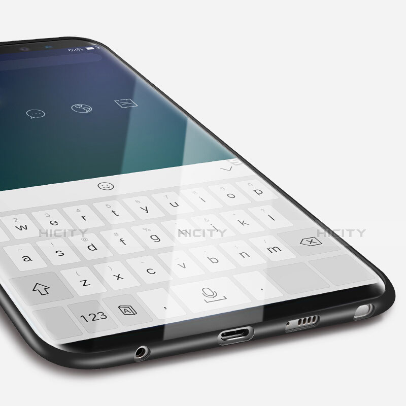 Silikon Hülle Handyhülle Ultra Dünn Schutzhülle Tasche S05 für Samsung Galaxy Note 8 Duos N950F groß